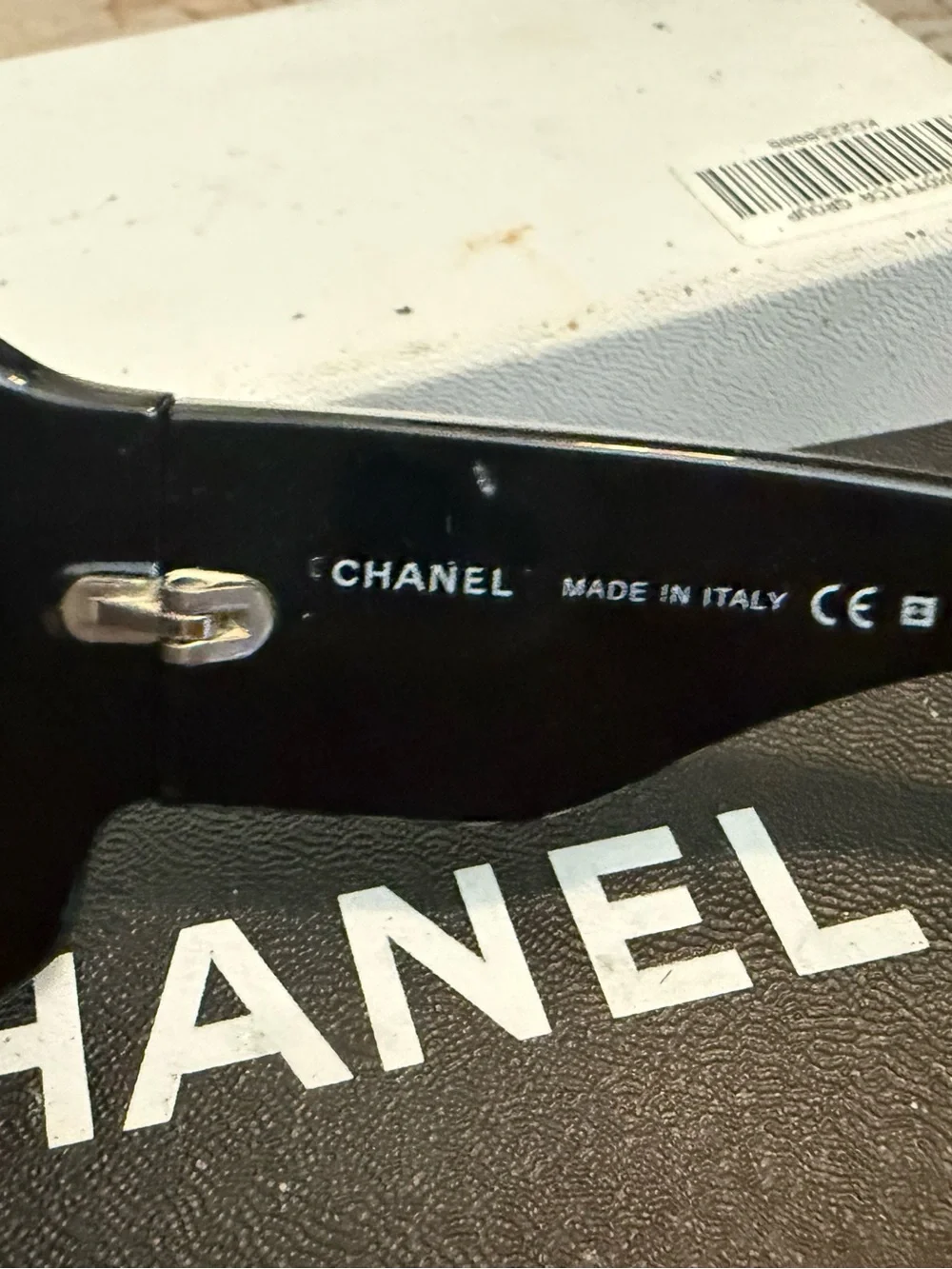 Woman’s vintage Chanel sunglasses discontinues model 6021-B